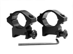 ACM ACM 1"/25.4mm Scope Mounts for 20mm RIS Rails (Short - Black) airsoft
