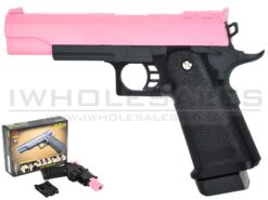 ACM K-Warrior G6H Metal Pistol with Holster ACM K-Warrior G6H Metal Pistol with Holster (Pink) airsoft