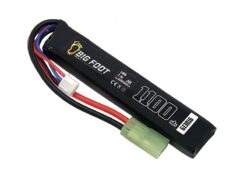 Big Foot Heat Lipo Battery 1100 mAh 7.4v – stick format full view