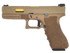 Army Custom Series R17 Series Gas Blowback Pistol Army Custom Series R17 Series Gas Blowback Pistol (Tan) airsoft