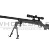 AGM VSR10 Bolt Action Sniper Rifle with Scope and Bipod airsoft