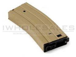 Battleaxe Battleaxe - Mid-Cap M4/M16 - 70 Round Magazine - Marui RECOIL AEG (Tan - B36B) airsoft