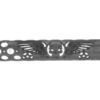 Unique Unique ARs CNC Machined Wings & Skulls Handguard for AR15 Pattern Rifles (Black - 12" - With Airsoft Barrel Nut) airsoft