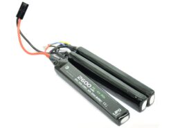 WE Battery WE Battery 2600mAh Lipo 11.1V 20C Nun-Chuck (2x3) (3 Way Split) airsoft