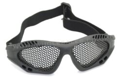 Mesh Glasses with Cotton Strap Mesh Glasses with Cotton Strap (Black) airsoft