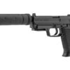 H&K H&K USP Tactical AEP with Silencer (Umarex - Inc. Battery and Charger - Metal Slide - Black) airsoft