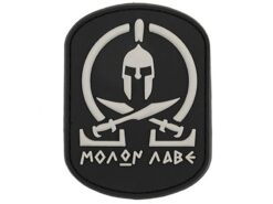 ACM ACM MOLON LABE PVC Velcro Patch (V2) airsoft