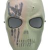 Full Fask Skull Mask Full Fask Skull Mask (Scar) with Mesh Eye Protection airsoft