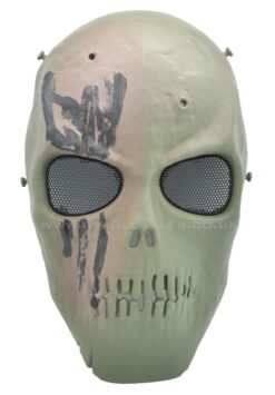 Full Fask Skull Mask Full Fask Skull Mask (Scar) with Mesh Eye Protection airsoft