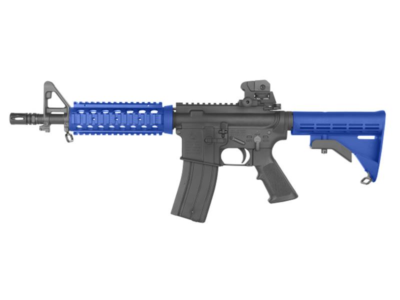 S&T S&T M4 CQB Gas Blowback Rifle (Full Metal - RIS CQB - STGBB06BKM - BLUE) airsoft