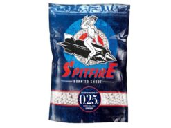 Spitfire 0.25g BB Pellets (1 Kilo - 4000 Rounds - White) airsoft
