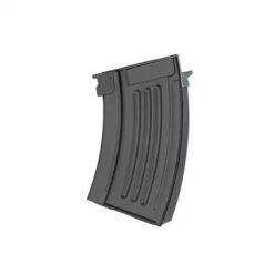 Double Bell AK mid-cap magazine 85-round metal – left-side full view