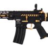 Lancer Tactical M4 Lancer Tactical M4 LT-33 Gen 2 PROLINE EEnforcer Night Wing RIS Carbine AEG Rifle (Black/Gold Limited Edition) airsoft
