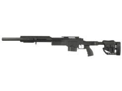 Well Well MB4410a PSG-1 Spring Sniper Rifle (Upgraded Steel Parts - Black) airsoft