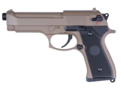 Cyma Cyma CM126 M92 AEP Pistol (Metal Slide - Tan - CYMA-CM126 - 0.50j) airsoft