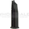 KJWorks KJWorks KP08 Gas Magazine (Metal - Black - 28 Rounds) airsoft