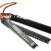 WE Battery WE Battery 1450mAh Lipo 11.1V 25C Nun-Chuck (3 Way Split) airsoft