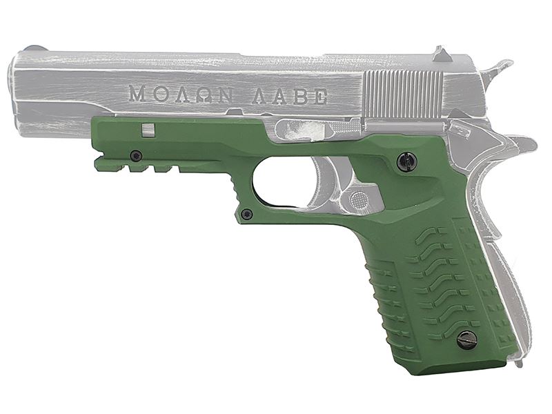 ACM ACM 1911 Full Lower Frame Cover with Under Rail (OD) airsoft