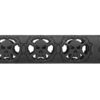 Unique Unique ARs CNC Machined Skulls Handguard for AR15 Pattern Rifles (Black - 12" - With Airsoft Barrel Nut) airsoft