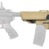 Slong Retractable Magazine Butt Stock Slong Retractable Magazine Butt Stock (Tan) airsoft