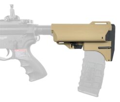 Slong Retractable Magazine Butt Stock Slong Retractable Magazine Butt Stock (Tan) airsoft