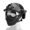 Big Foot Pilot helmet Big Foot Pilot helmet(Steel mesh version) L size (Black) airsoft