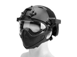 Big Foot Pilot helmet Big Foot Pilot helmet(Steel mesh version) L size (Black) airsoft