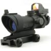 UFC UFC ACOG 4?32 Scope Red/Green Reticle with Mini Reddot (Black) (UFC-JA-5320-BK) airsoft