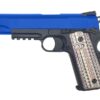 SRC SRC 1911A1 Co2 Blow Back Pistol (SR45A1 - Blue - CO-732BX) airsoft