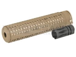 ACM ACM QD Silencer with Flash Hider with M4 Flash Hider (TAN) airsoft
