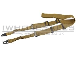 Tactical Gun Sling Tactical Gun Sling (2 PKT - Bungee) (Tan) airsoft