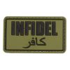Infidel Patch   Olive Green 1