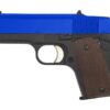 Army R45 Stubby Gas Blowback Pistol Army R45 Stubby Gas Blowback Pistol (Polymer Body and Slide - R45 - Blue) airsoft