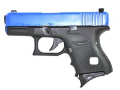 Kjworks G27 Gas Blowback Pistol Kjworks G27 Gas Blowback Pistol (Blue) (KJW-G27-BLUE) airsoft
