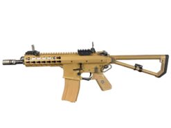Knights Armament by Knights Armament by EMG PDW M2 Compact Gas Blowback Rifle (Tan - KA-DR0210) airsoft