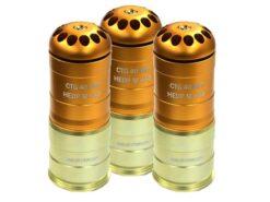 UFC Gas UFC Gas 120 Round Grenade Box Set (Pack of 3 - UFCCART01S) airsoft