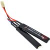 ACM ACM 7.4v 1300mAh 25C 2 Way Split Cranestock Lipo Battery (Continuous Discharge) airsoft