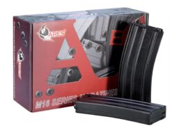 Ares Amoeba M4/M16 30 Round Magazine (Black) (MAG-B-002-BK) airsoft