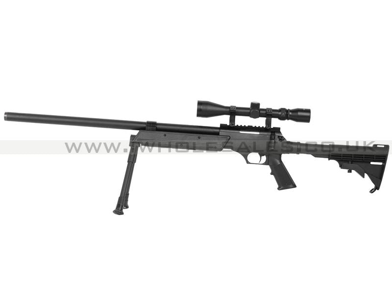 ASP ASP MB06 Sniper Rifle with Scope and Bipod airsoft