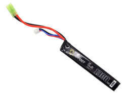 Big Foot Heat Lipo Battery 1300 mAh 11.1V stick – left-side full view