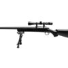 Snow Wolf Snow Wolf VSR-10 Spring Sniper Rifle with Scope and Bipod (Black - SW-10B++) airsoft