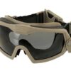 FMA FMA LPG01 (Black) 12-2R Regulator Updated version with Fan Goggle (Tan) (TB1029-DE) airsoft
