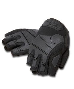 Alpha Fingerless Tactical Gloves   Black