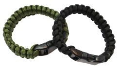 Paracord Survival Bracelet – Black 2