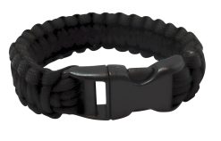 Paracord Survival Bracelet – Black 3