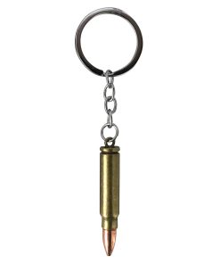 KOMK-023 Bullet Keyring – Brass 1