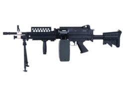 FN Herstal Minimi M249 FN Herstal Minimi M249 MK46 Support Rifle (AK-249-MK46 - Black) airsoft