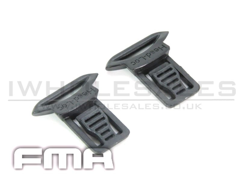 FMA Goggle Swivel Clips (Black) (TB318) airsoft