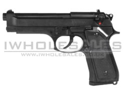 KJWorks M92 gas blowback pistol – left-side full view