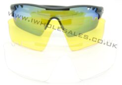 ACM Glasses with ACM Glasses with 3 Lenses with Box airsoft